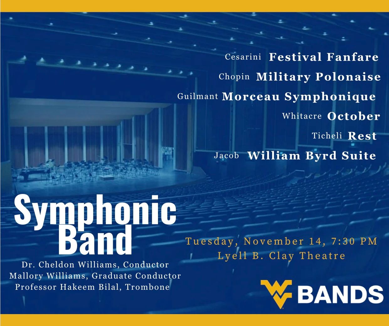 Symphonic Band Promo Poster